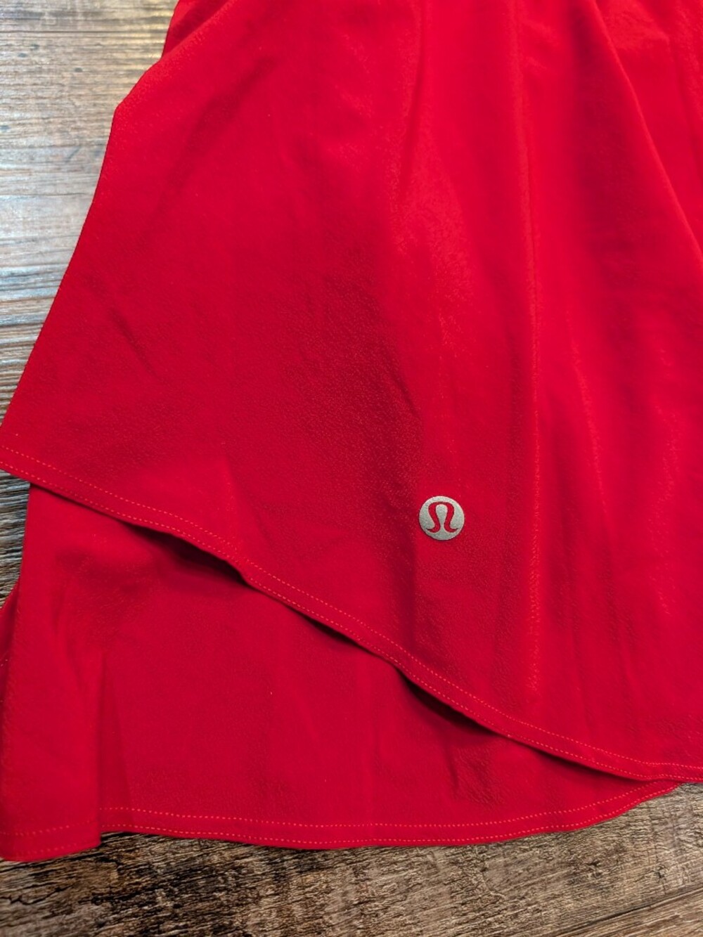 Lululemon Court Rival High-Rise Skirt Long in Dark Red Sz 14 - Picture 7 of 16